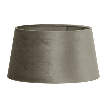 Zinc Round Lampshade - Taupe