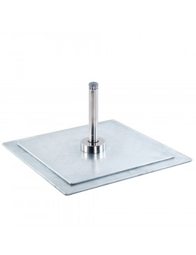 base stand for parasol on white background